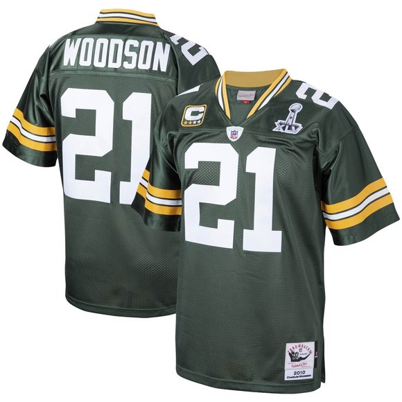 Charles Woodson Green Bay Packers Mitchell & Ness 2010 Authentic NFL Jersey - Picture 7 of 7